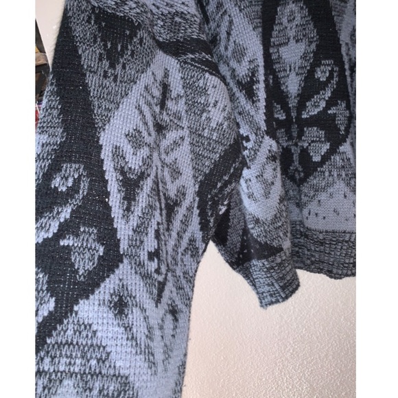 (Vintage 80’s) black and charcoal grey sweater - Picture 5 of 8